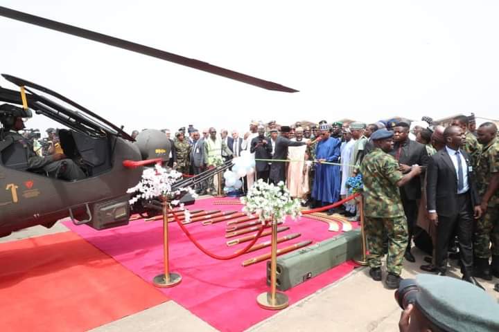 President Tinubu Inducts New Combat Helicopters into NAF Inventory To Curb Insecurity