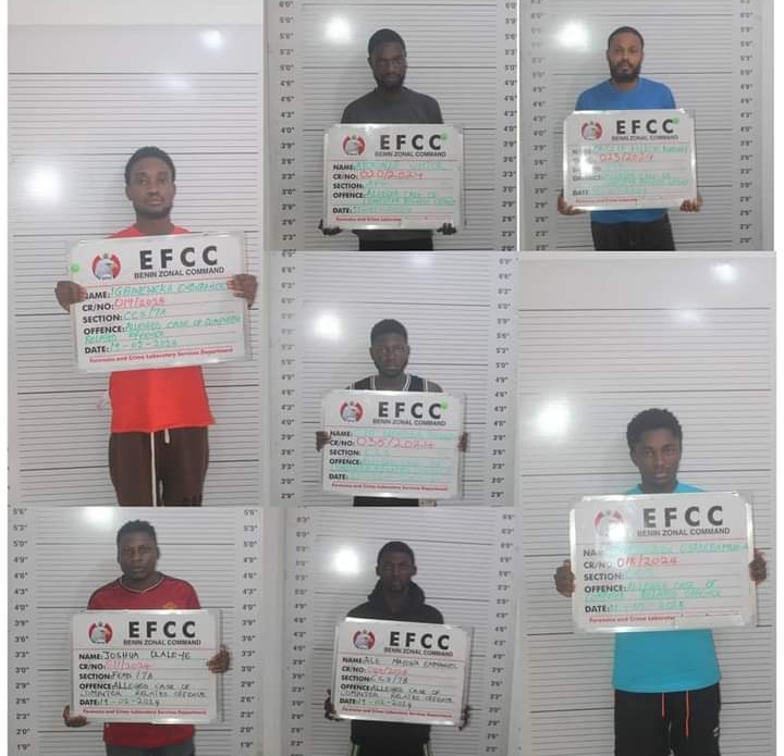 38 Yahoo Boys Sent to Prison in Enugu, Awka and Benin City