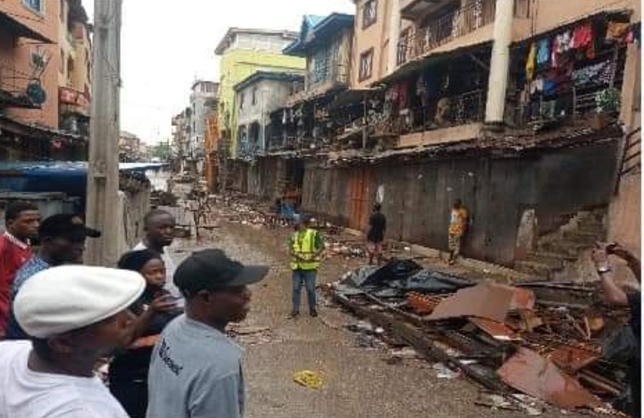 Lagos Demolish 300 Distressed Buildings To Safe Lives