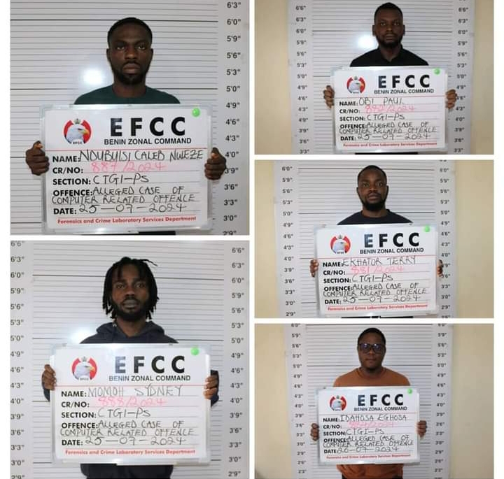 EFCC: Court Jail 64 Internet Fraudsters in Oyo, Ogun, Osun and Edo