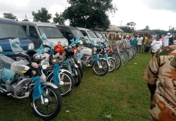 Rivers LG Chairman Spent N1.8 Billion To Buy Bicycles, Others To Empower His Constituents 