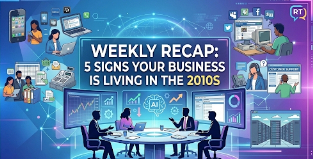 Weekly Recap: 5 Signs Your Business is Living in the 2010s