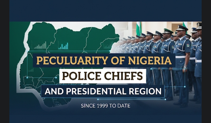 Peculiarity of Nigeria Police Chiefs and Presidential Region Since 1999 to Date