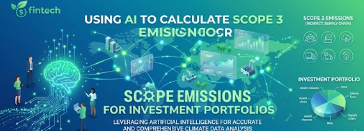 Green Fintech: Using AI to Calculate Scope 3 Emissions for Investment Portfolios