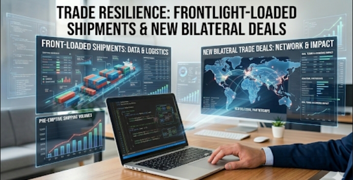 Trade Resilience: Data on Front-Loaded Shipments and New Bilateral Trade Deals