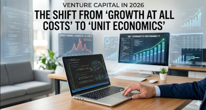 Venture Capital in 2026: The Shift from "Growth at All Costs" to "Unit Economics"