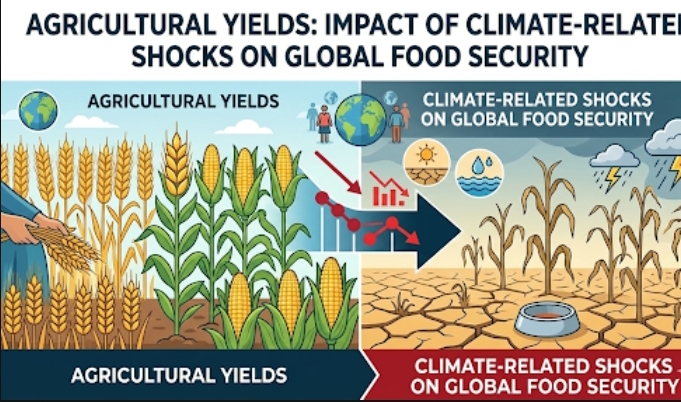 Agricultural Yields: Impact of Climate-Related Shocks on Global Food Security