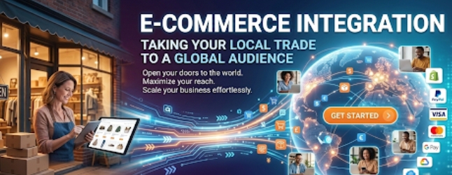E-Commerce Integration: Taking Your Local Trade to a Global Audience