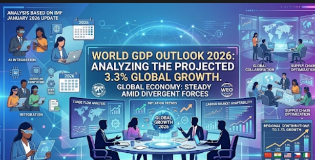 World GDP Outlook 2026: Analyzing the projected 3.3% global growth