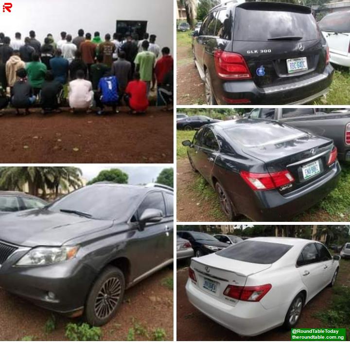33 Suspected Internet Fraudsters Arrested in Enugu news