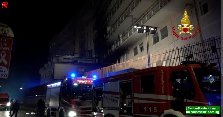 Three Die in Italian Hospital Fire