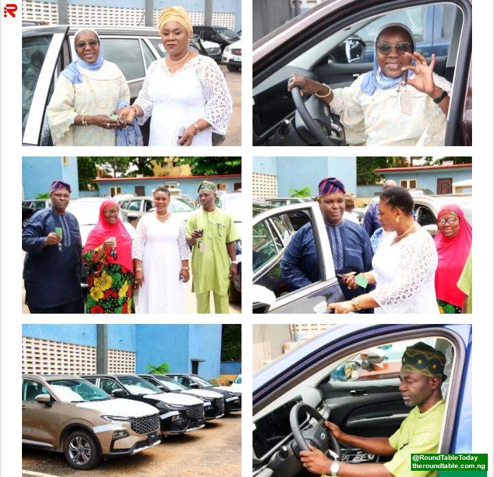 Lagos Govt Presents Official Vehicles to Six Permanent Secretaries