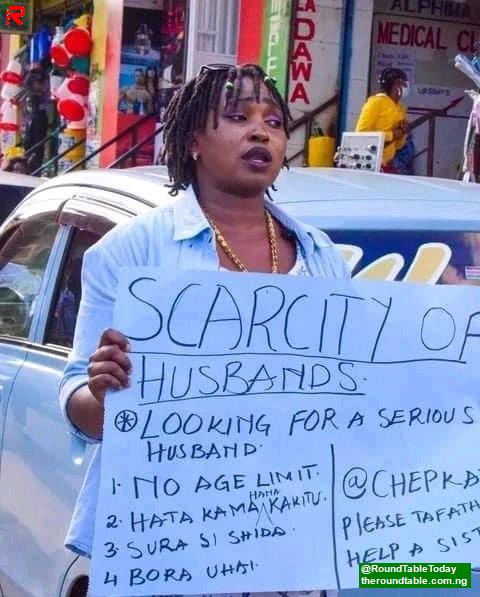 Please Marry Me Lady Begs for Husband On the Street