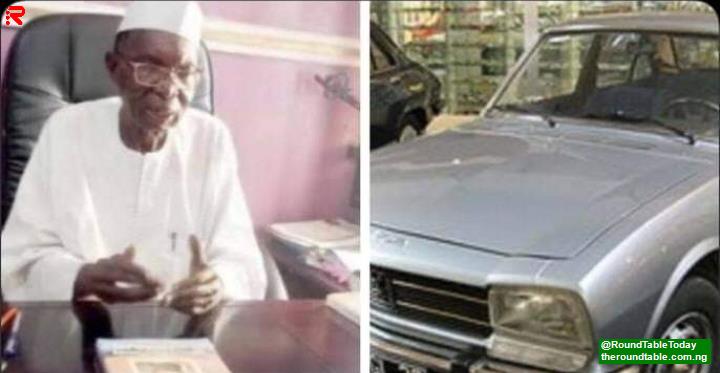 Meet Nigerian Professor Who Drove Peugeot 504 From London To Kano In 24 days adventurer 