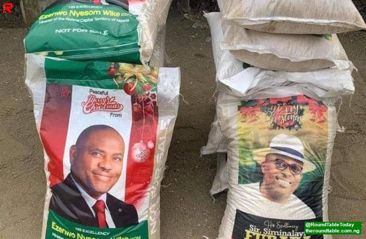 Flood of Rice Hit Rivers State as Wike, Fubara Share 80,000 Bags of Rice to Residents