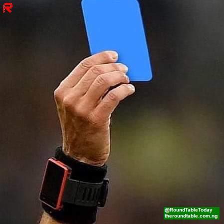 FIFA Introduces Blue Card to Football as Part of Sin-Bin Trials